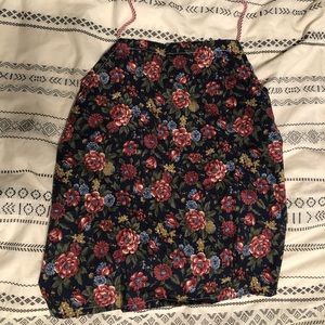 Floral Crop Top